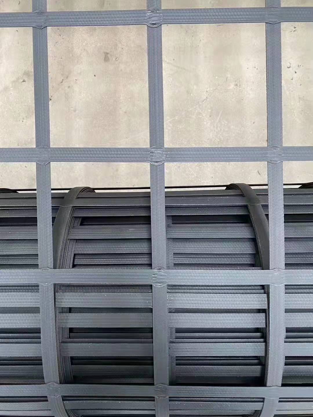 鋼塑土工格柵